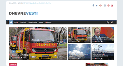 Desktop Screenshot of dnevnevesti.com